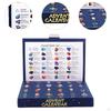 Xmas Advent Calendar with 24 Stones Gift for Kids Adults Children
