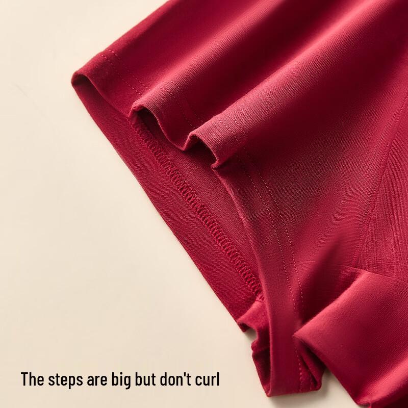 Lee Men's Lucky Red Cotton Boxer Briefs (2-Pack)