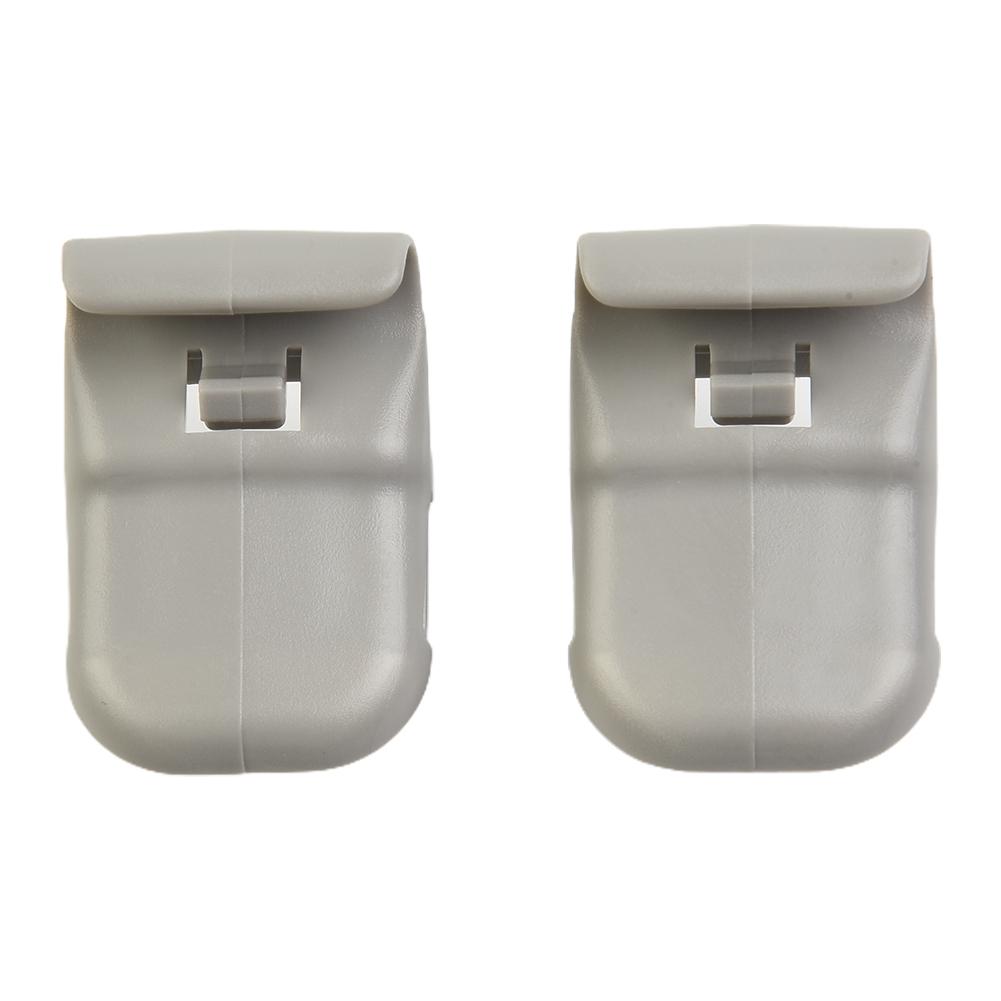 Gray Sun Visor Clips LC62-69-261B-30 LC62-69-261B-75 LC6269261B34 Plastic