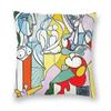 Pablo Picasso Slavný Obraz Čtvercový Povlak na Polštář Dekorační Guernica Dámy Abstraktní Umění Povlak na Polštář Do Obývacího Pokoje Pohovka Moda