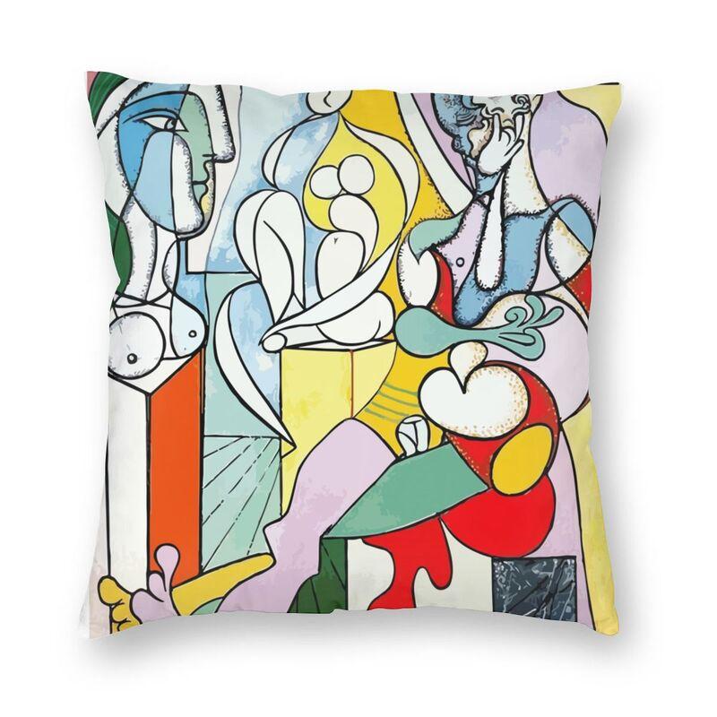 Pablo Picasso Slavný Obraz Čtvercový Povlak na Polštář Dekorační Guernica Dámy Abstraktní Umění Povlak na Polštář Do Obývacího Pokoje Pohovka Moda