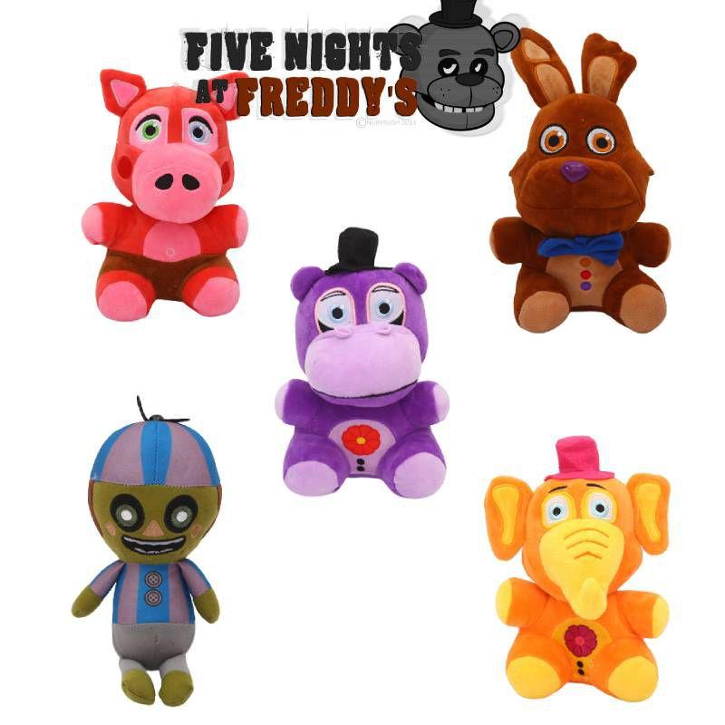 Five Nights At Freddy's 7.87in Plush Toy Rabbit Elephant Pig Soft Cute Cartoon Gift