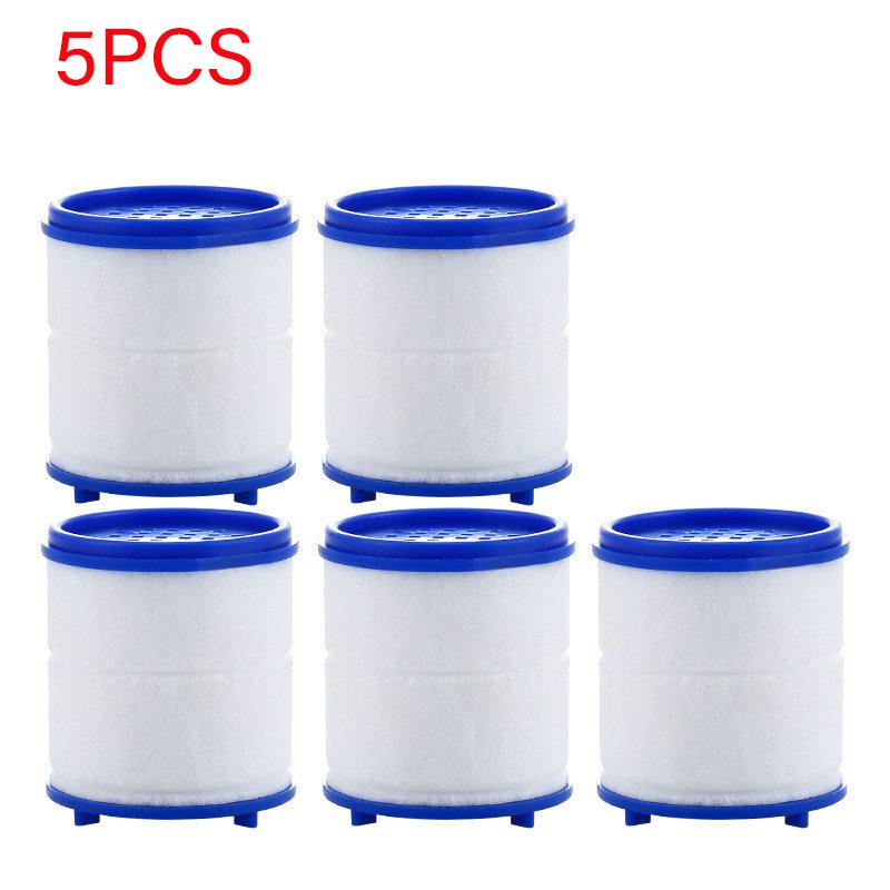 10pcs Faucet Water Filter Element Remove Chlorine Heavy Metals Filtered Showers Head Bath Filtration Purifier Soften Hard Water