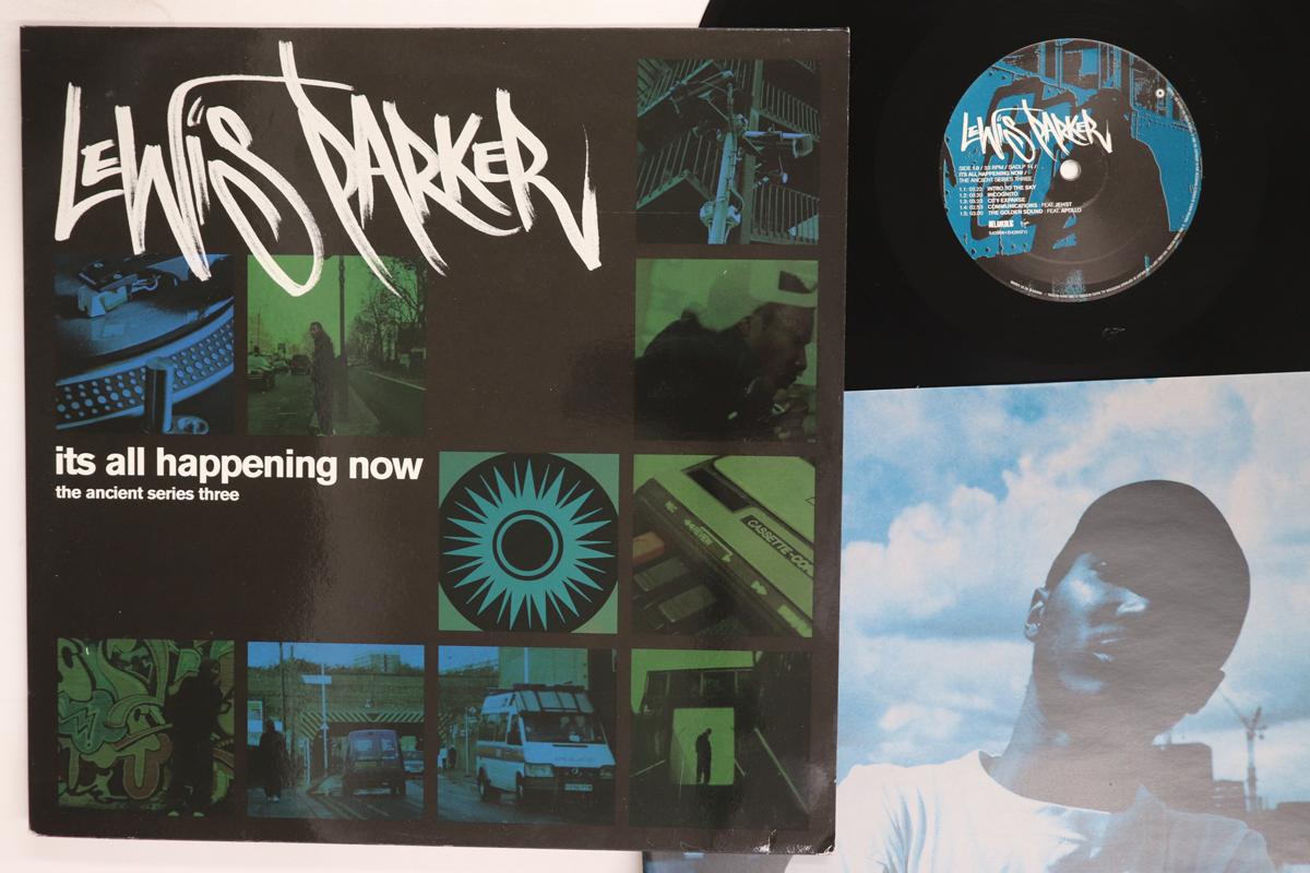 LP Record LEWIS PARKER  Its All Happening Now The Ancient SADLP14 MELANKOLIC 2002 UK Rap  HipHopRB Used