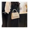 Pink Tote Bowknot Bags Women Single Shoulder Crossbody Bags Niche Fashion Cute Small Square Bag