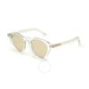 Tom Ford Brown Oval Unisex Sunglasses Ft1123 D 26e 49