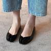 Ins style Patent Leather Shallow Tabi Women Flats Shoes Spring Summer Vintage Split Toe Wedges Casual Loafers Shoes