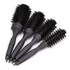 Handle Round Rolling Brush Round Barrel Hairdressing Straight Twill Hair Comb Styling Tool Anti Static Hair Curling Brush Salon