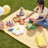 Thickened Waterproof Picnic Pad Friends Gathering Moisture Proof Floor Mat Outdoor Camping Beach Grassland Activity Mat Handheld for Easy Carrying