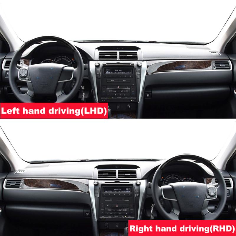For Toyota Camry XV50 50 2012 2013 2014 2015 2016 2017 Car Dashboard Cover Sun Shade Mat Avoid Light Pad Anti-UV Case Carpets