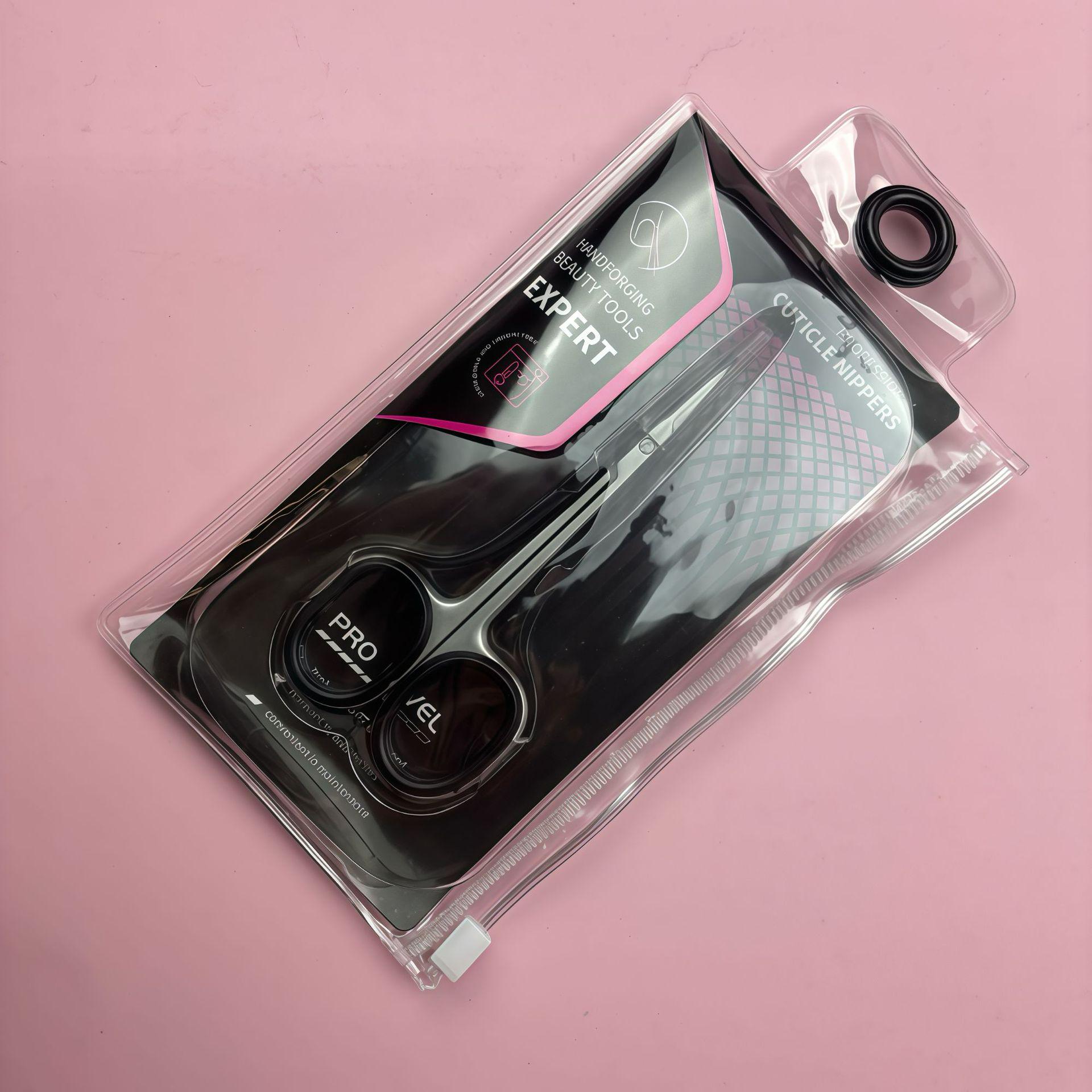 Russian Cuticle Nipper PRO - Eagle Beak Blade, Dead Skin Remover, Curved Scissors for Nail Art