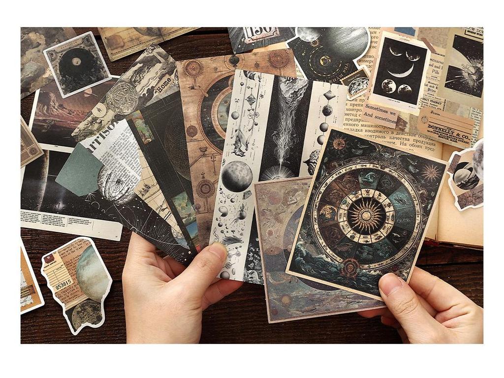 Infeel.Me Time Collection: Journal DIY Decorative Paper Pack - 4 Styles