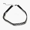 J.Lauren N0745 Slim Lace Fabric Choker