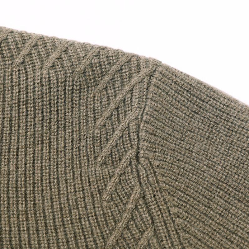 Antonio Men's Merino Wool Blend Round Neck Sweater