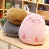 Hot Lovely Cartoon Animal Dinosaur Unicorn Mouse Monkey Plush Toys Stuffed Soft Warm Hand Pillow Blanket Children Birthday Gift