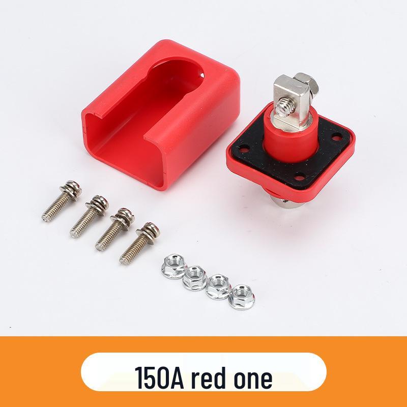 150A Pure Copper High-Current Wall-Through Wiring Post for Photovoltaic Lithium Battery Storage Terminal