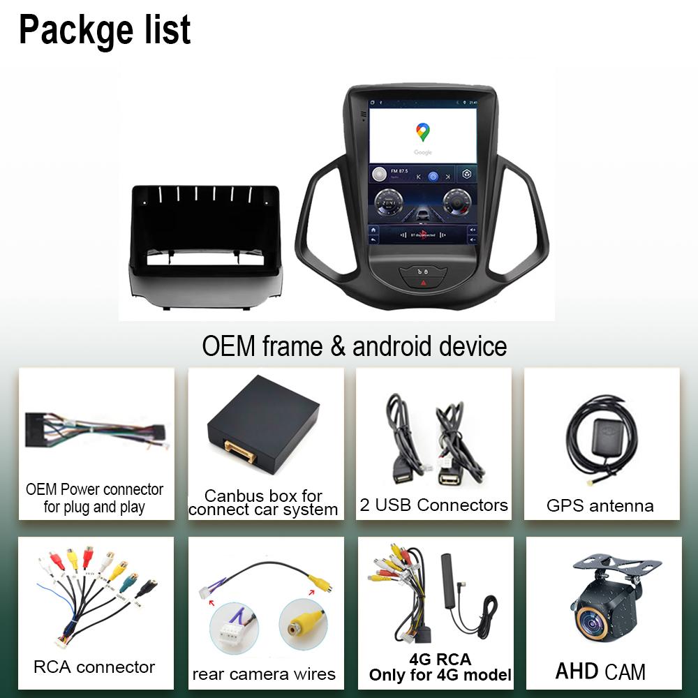 9.7 Inch Car Radio For Ford EcoSport Eco Sport 2014 - 2018 For Tesla Style Vertical Screen 8 Core Multimedia Video Player DSP BT