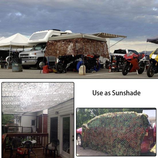 0,5 x1m Outdoor Camping Jagd Woodland Camouflage Netting Sonne Net Shelter