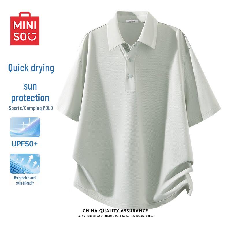 MINISO Men s Quick-Dry Polo Shirt 2XL