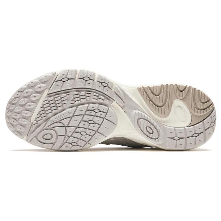New Anta Chunky Sneakers Durable Breathable Low Top Casual Shoes Men's Beige 912348836-1