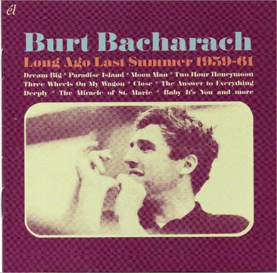 CD BURT BACHARACH - LONG AGO LAST SUMMER 1959-61  ACMEM233CD Él 2012 Europe Soul/Funk Used
