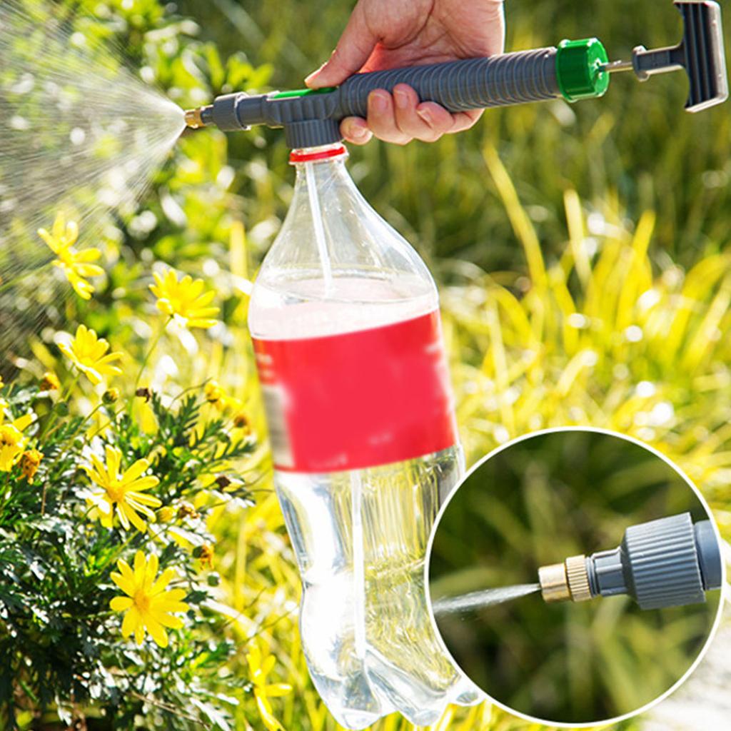 Super Easy Bottle Sprayer Portable Push Pull Nozzle Adjustable Handheld Sprayer Air Pressure