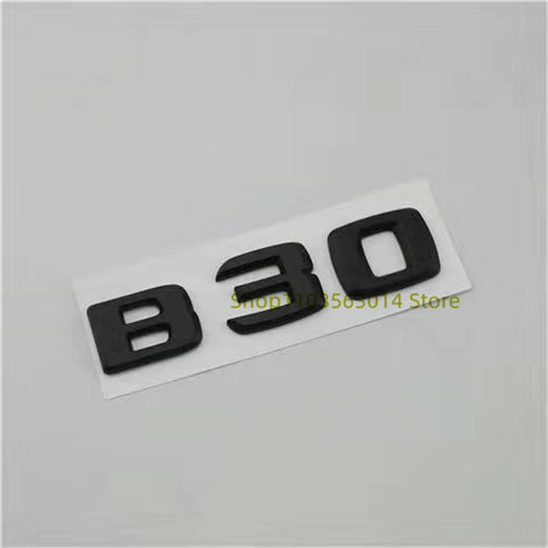 Glossy Black Letters 550G 4X4 850 550 D35 B40 D6S B63 Emblem for G Car Fender Trunk Rear W464 Sticker