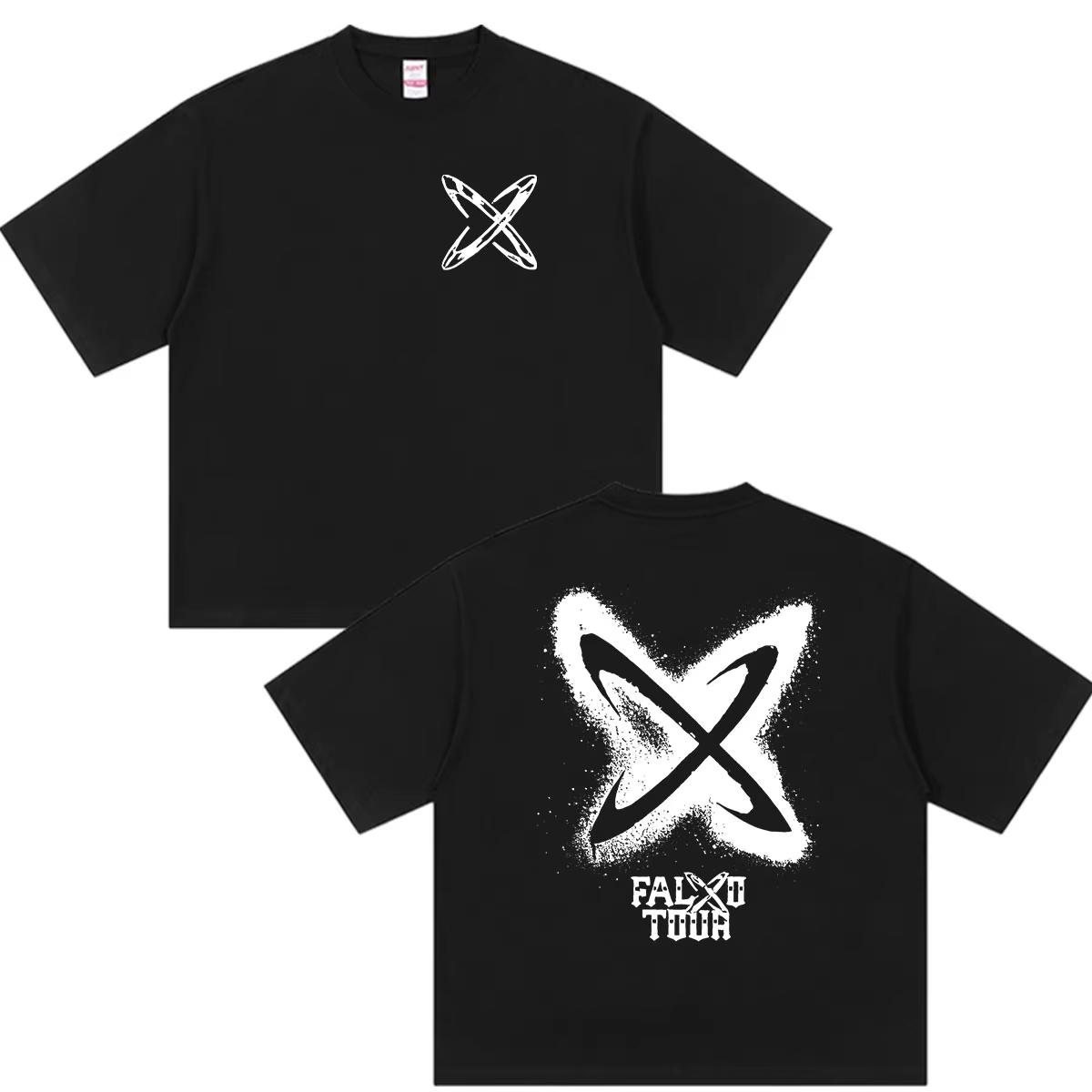 Feid VS Ferxxo Falxo 2026 Tour Double-Sided Men s Fashion Crew Neck Comfort Vintage Loose Pure T-shirt 4XL