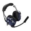 General Aviation Headset, Dual Plug Pilot Headphone, 3.5mm Noise Reduction Headset for Pilots