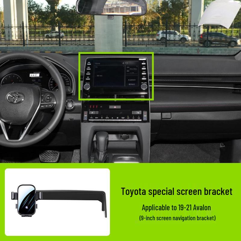 Toyota Auto-Bildschirm Handyhalter - Horizontale Stumme Spiegel-Navigationshalterung