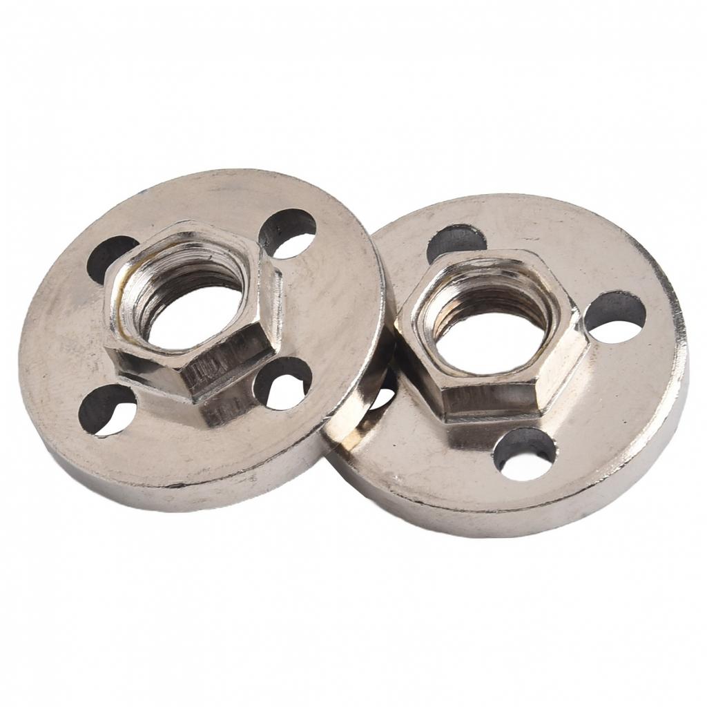 Pressure Plate 2pcs Angle Grinder Fitting Tool Hexagon Nut