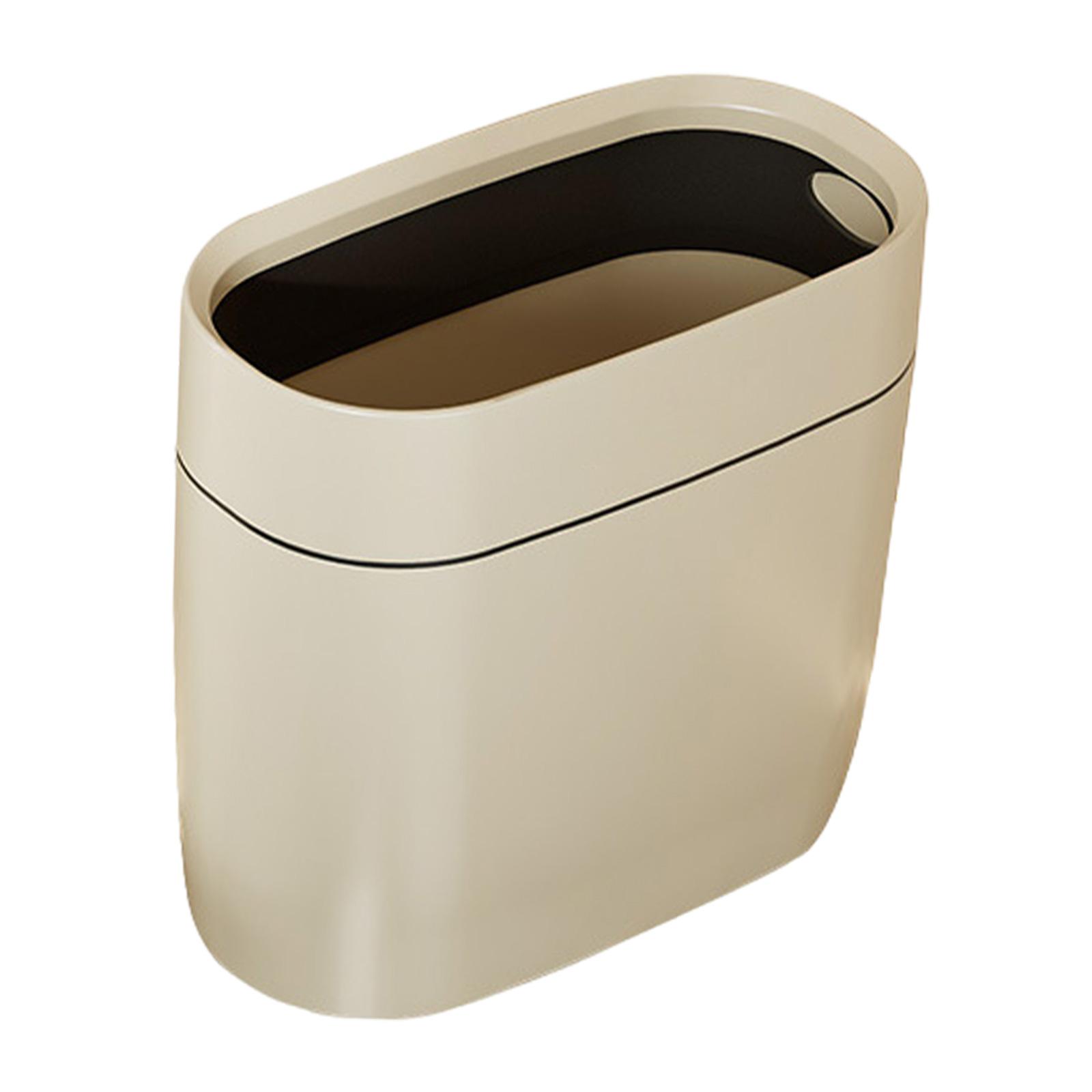 

Trash Can Garbage Can Multipurpose Dustbin Stylish Storage Bucket Waste Bin Waste Basket for Bathroom Office Kitchen Bedroom