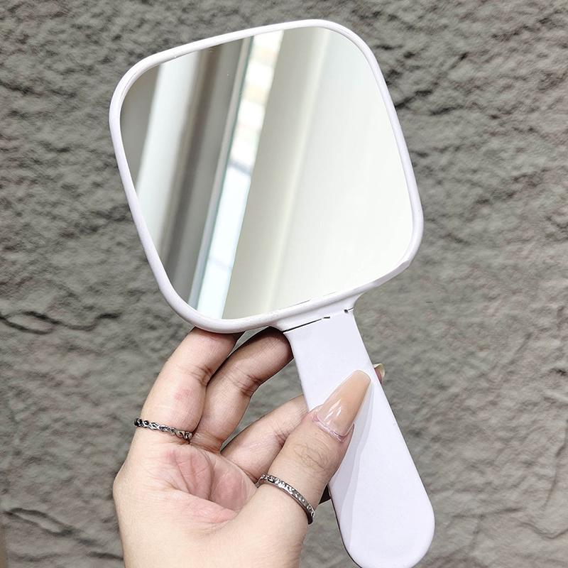 Espelho & Pente Portátil Fofo com Extrato de Cereja Desenho Animado Fofo Pente de Cabelo Presente para Meninas Ferramentas de Maquiagem de Viagem