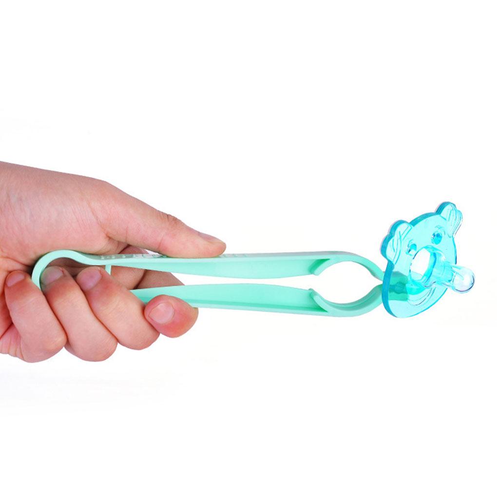 PP Baby Feeding Bottle Tong Portable Reusable Replacing Handheld Hanging Solid Color Clamp Clip Tool Accessories