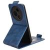 For TCL 605 4G Stand Case Magnetic Clasp Vertical Flip Leather Phone Cover with Card Holder