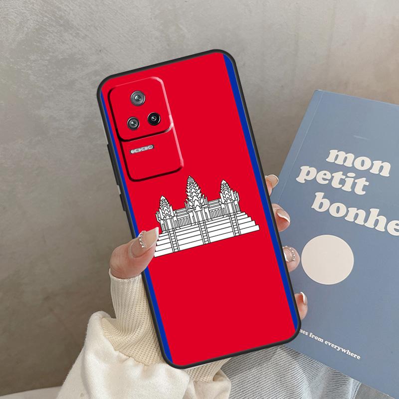 

Cambodia Flag Case For Xiaomi 15T 14T 13T Pro 14 15 Ultra POCO F8 Ultra F7 Pro F5 F6 X3 X5 X6 X7 Pro Cover POCO F5