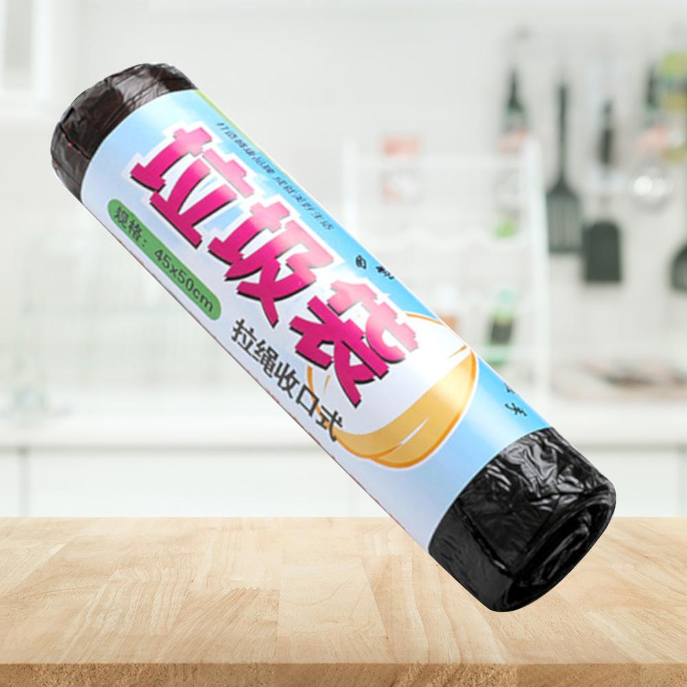 15pcs  Roll Durable Useful Garbage Rubbish Bag in Home Office Hotel