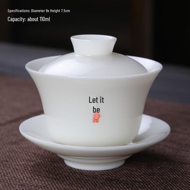 

Dehua White Porcelain Gaiwan
