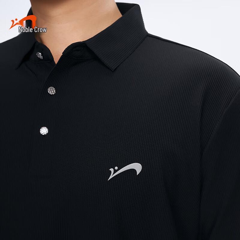 Noble Bird Men's Quick-Dry Ice Silk Polo Shirt