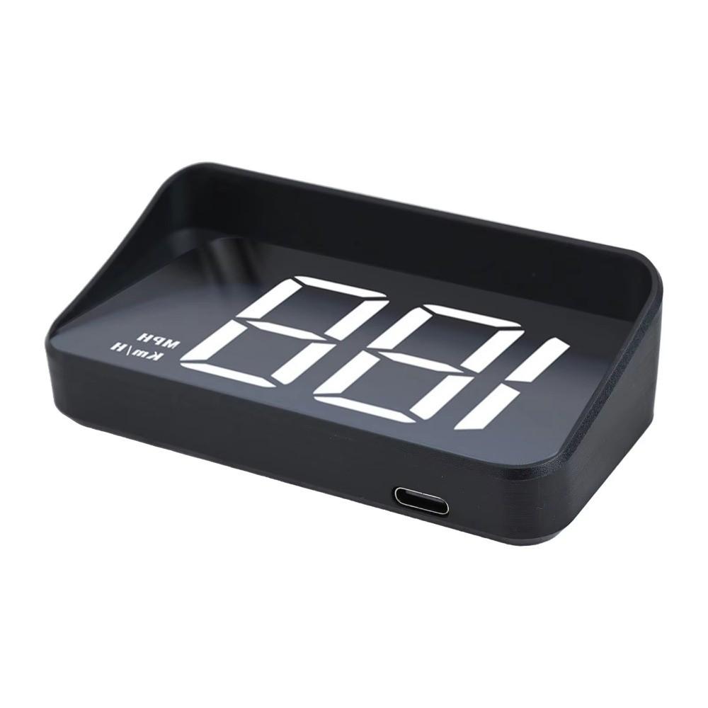 Plug And Play HUD Digital Speedometer KMH HUD Speed Display Windshield Projector Car Accessories