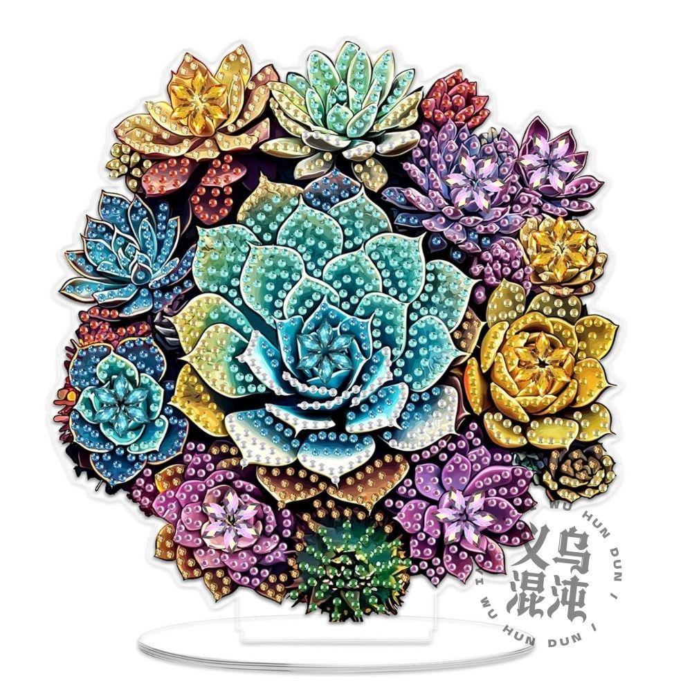 Halloween Diamond Painting Ornament Handmade DIY Crystal Special-shaped Diamond Sticker Diamond Art Desktop Decoration