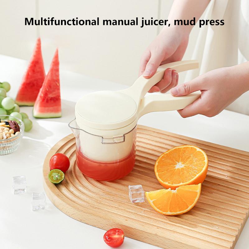 Portable Manual Fruit Juicer Household Orange And Lemon Juicer Artifact Outdoor Travel Home Life Kitchen Tool