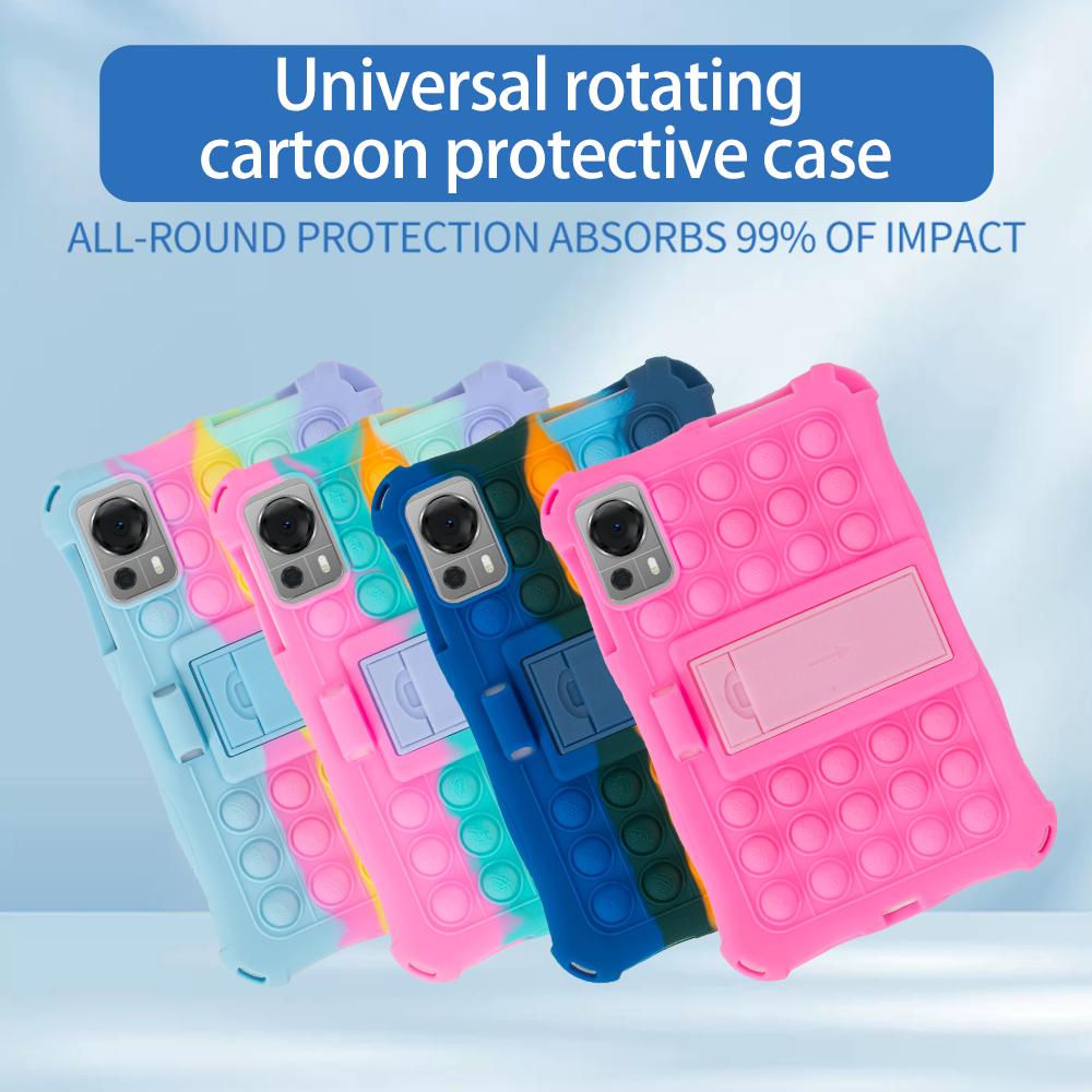 Capa Infantil Para Alldocube iPlay 60 mini Pro 2024 50 mini 2023 8.4 polegadas Capa com Suporte Silicone Macio com Alça de Ombro