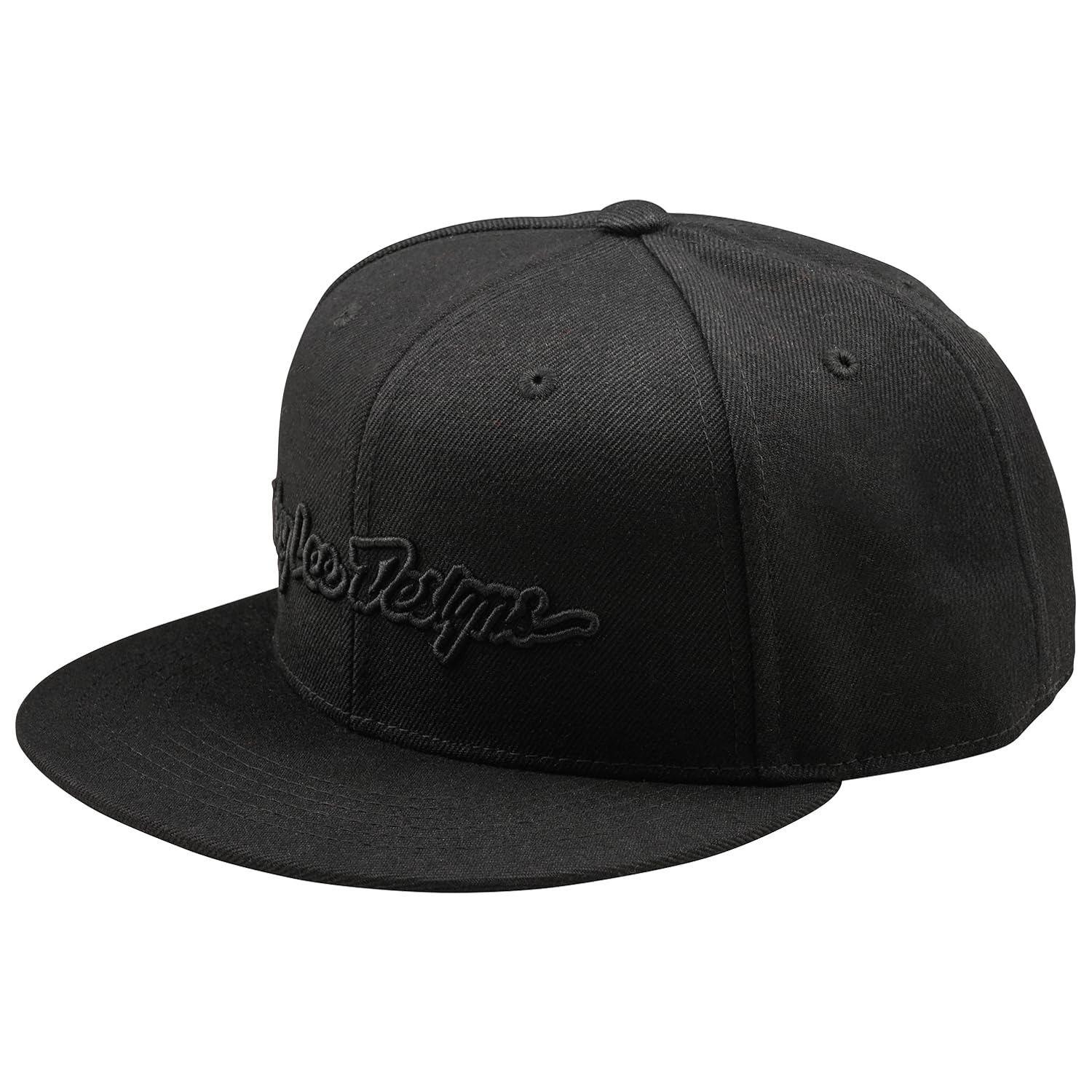 

RS Taichi Troy Lee Designs Signature Flat Bill Snapback, Black/Black, One Size, TDA052
