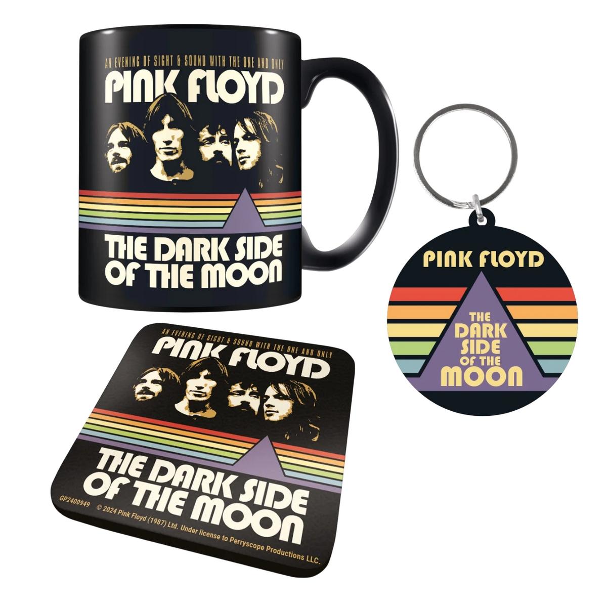 Pink Floyd Dark Side Vintage Geschenkset One Size schwarz