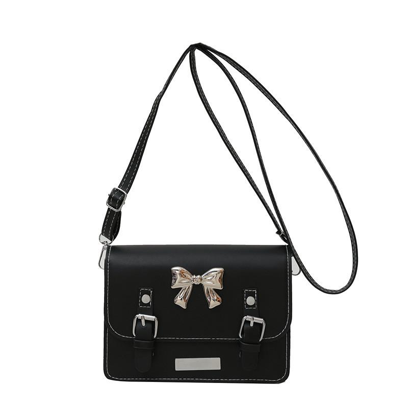 Stylish Small Square Bag For Women With Adorable Bow Detailing In Trendy Colors
