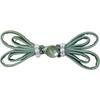 10pcs Chinese Cheongsam Buckle Beaded Trim Fastener Chinese Knot Buttons DIY Handcraft Clothing Decorative Accessory
