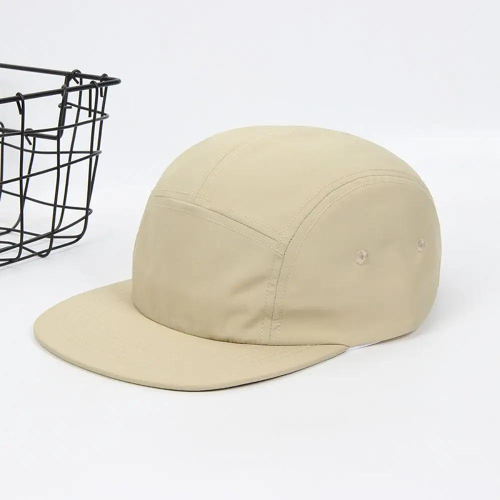 New Quick Drying 5 Panel Baseball Cap Waterproof Nylon Casquette Snapback Caps Men Women Camping Hat Cappello Hip Hop Hats
