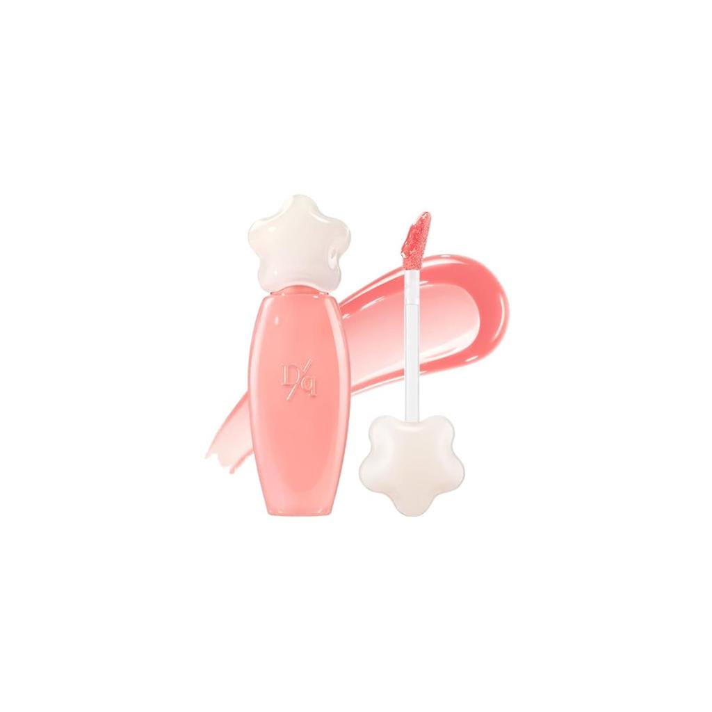 DASIQUE Pure Water Lip Gloss, 01 Coral Juice, 2.6g (0.09oz)