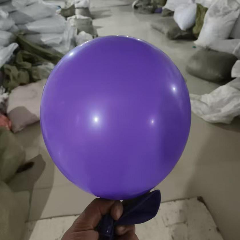Frosted Round Balloons - 5", 10", 12" Thickened Latex for Birthday & Wedding Decorations